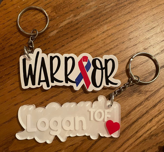 Warrior Keychain