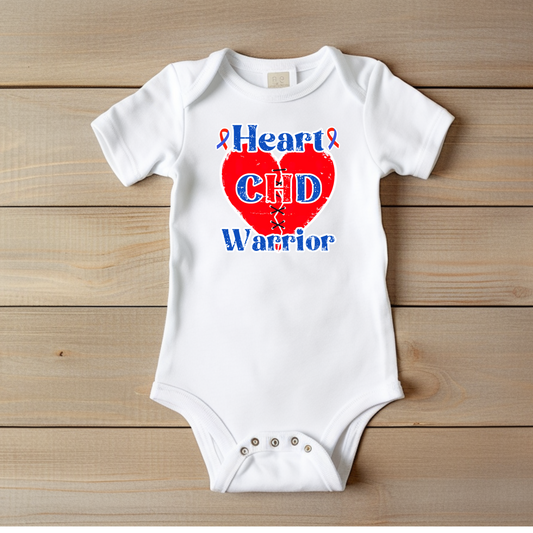 CHD Heart Warrior - Infant/Youth