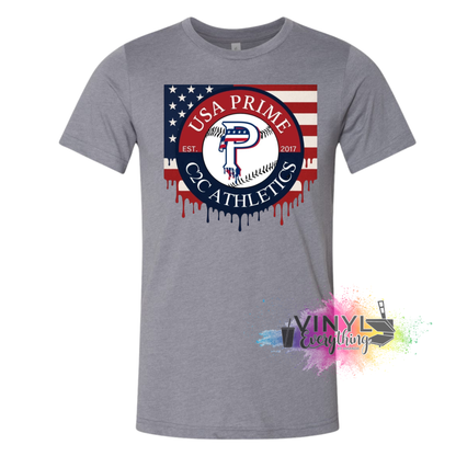 C2C Prime Drip Flag Tee