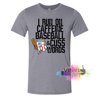 Baseball Cuss Words Tee