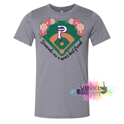 Diamonds are a Mom's Best Friend Tee