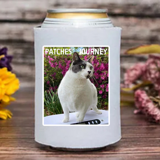 Patches’ Journey Koozie