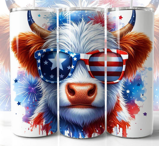 Patriotic Cow