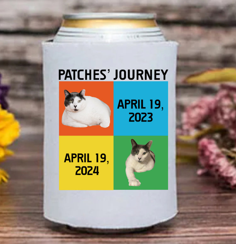 Patches’ Journey Koozie - Anniversary