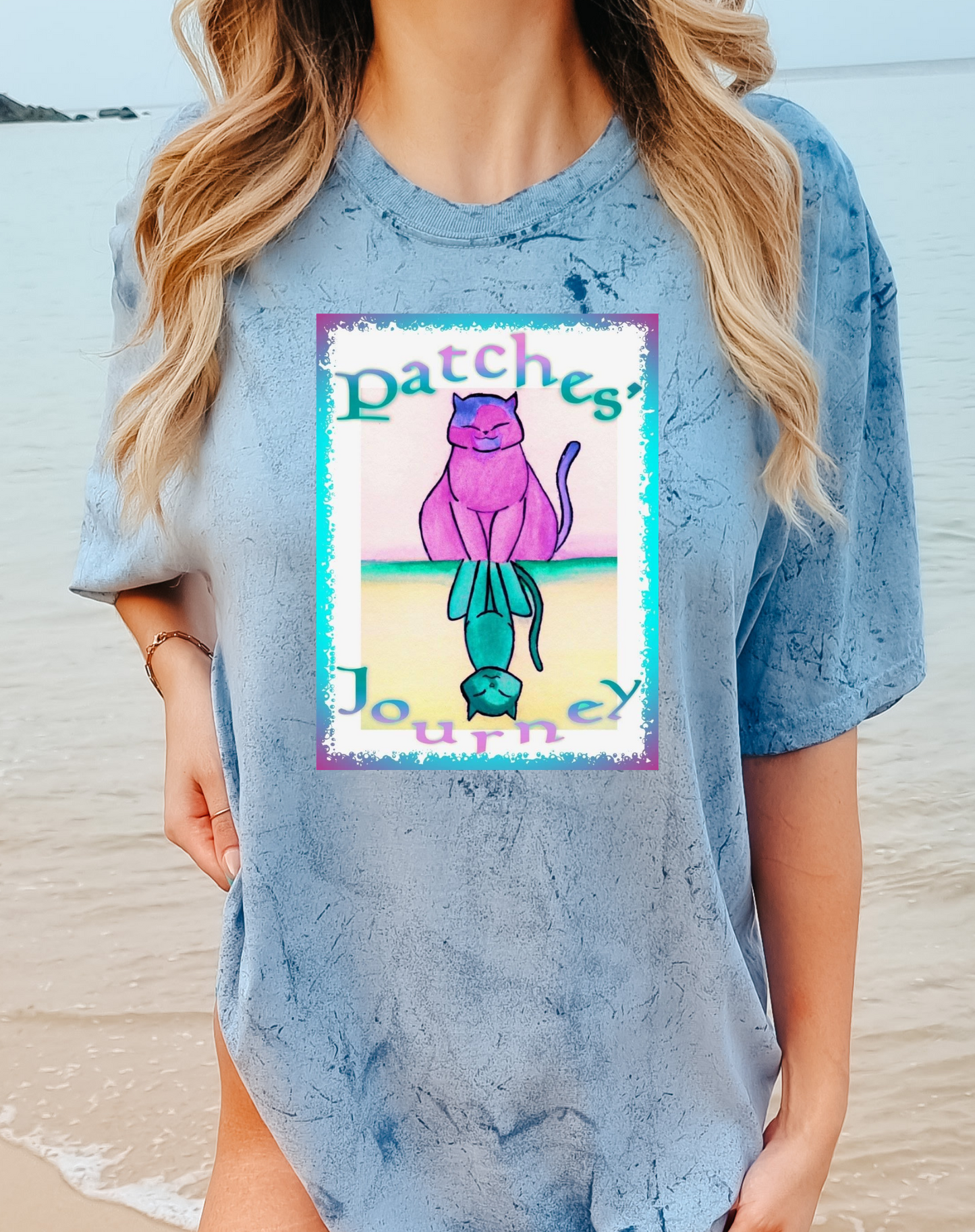 Patches’ Journey Color Comfort Colors Tee Shirt