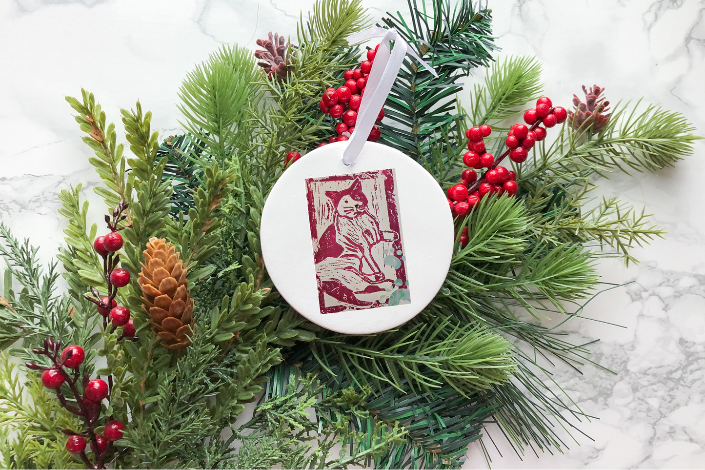 Patches' Collaborative Journey Ceramic Ornament (3 Designs)