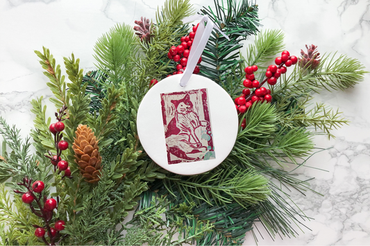 Patches' Collaborative Journey Ceramic Ornament (3 Designs)