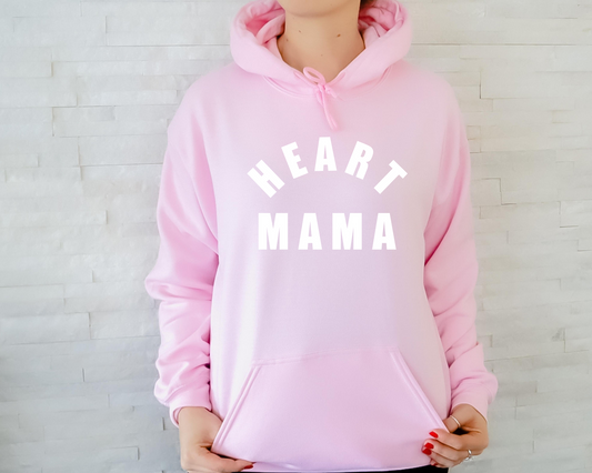 Heart Mama - White