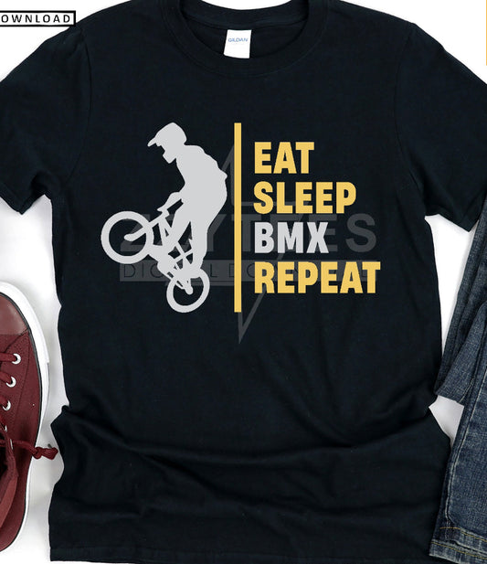 Eat Sleep BMX Repeat