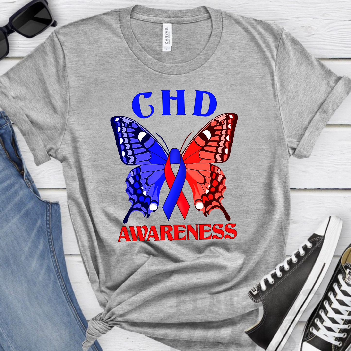 CHD Awareness Butterfly - All Sizes