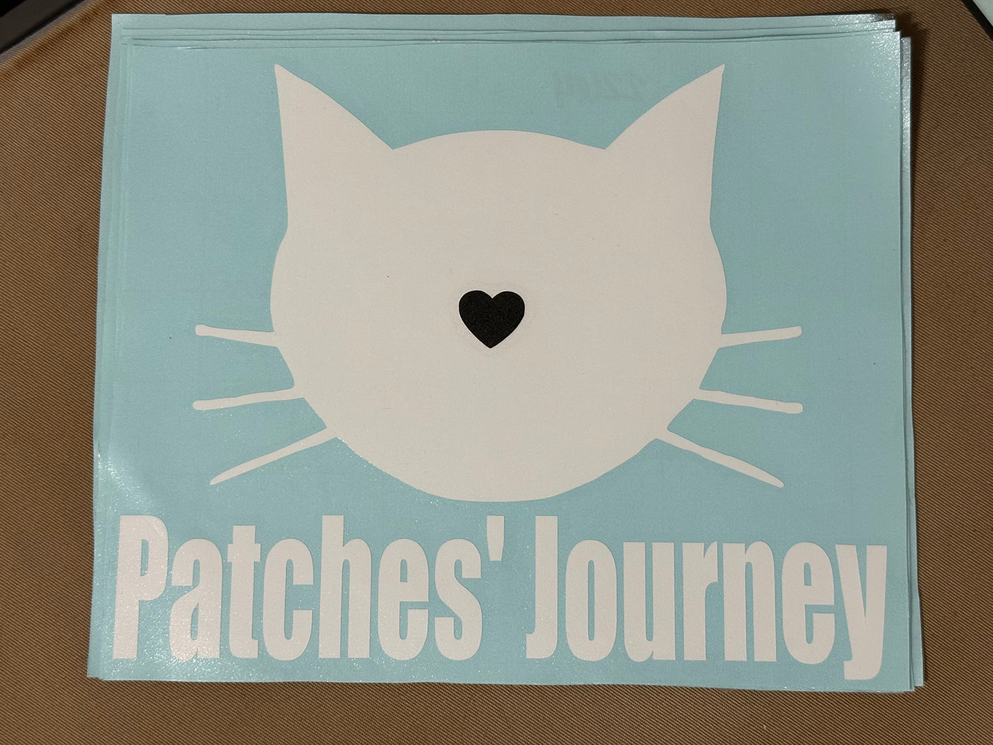 Patches’ Journey Car Decal 8” READY TO SHIP