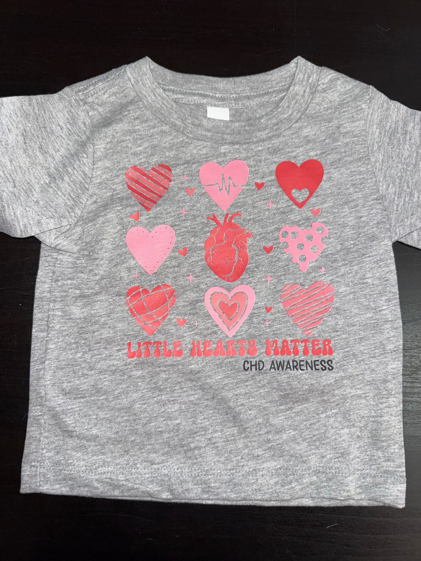 6-12 Mo Little Hearts Matter Tee