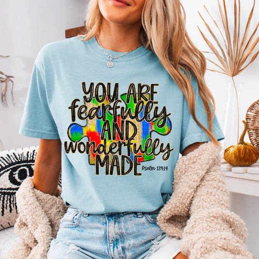 You are Fearfully and Wonderfully Made- All Sizes