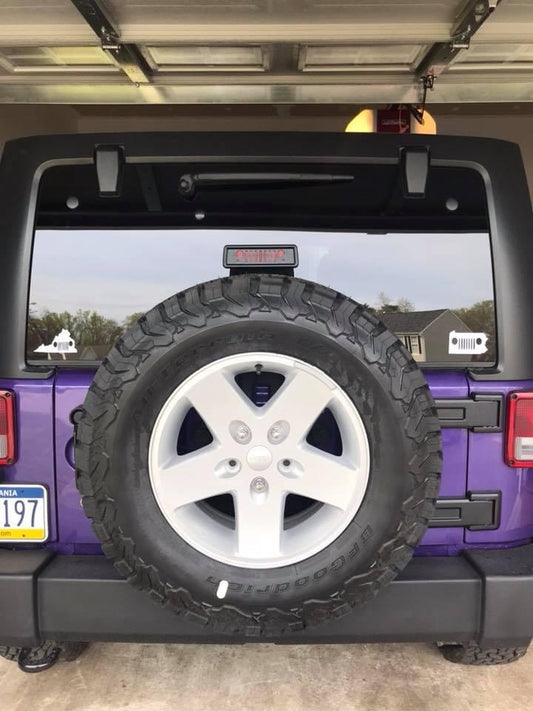 Jeep State Decal