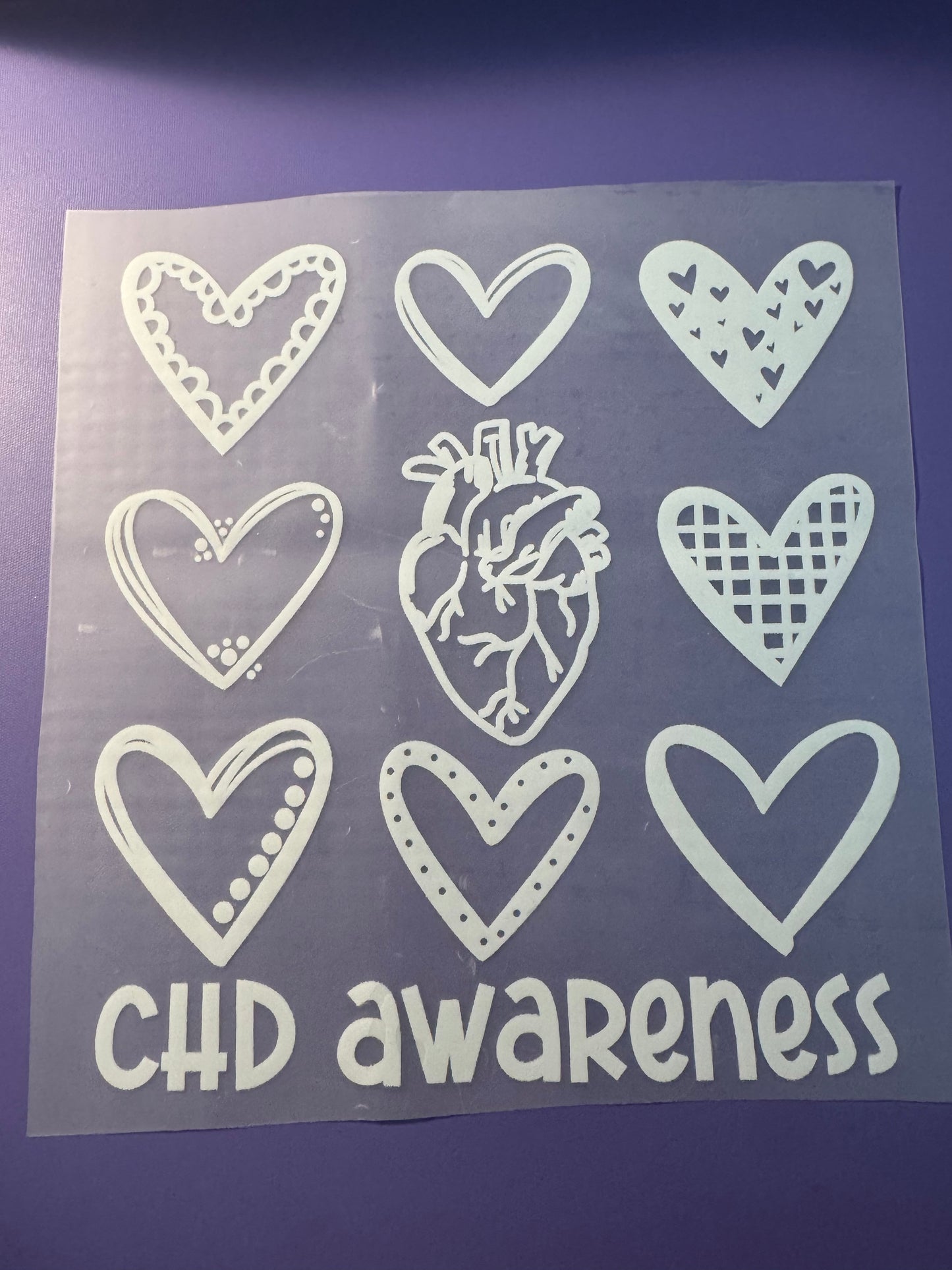YOUTH: CHD Awareness White