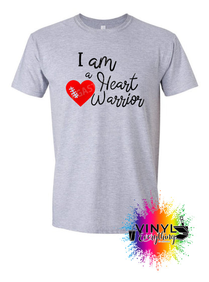 I am a Heart Warrior - All Sizes