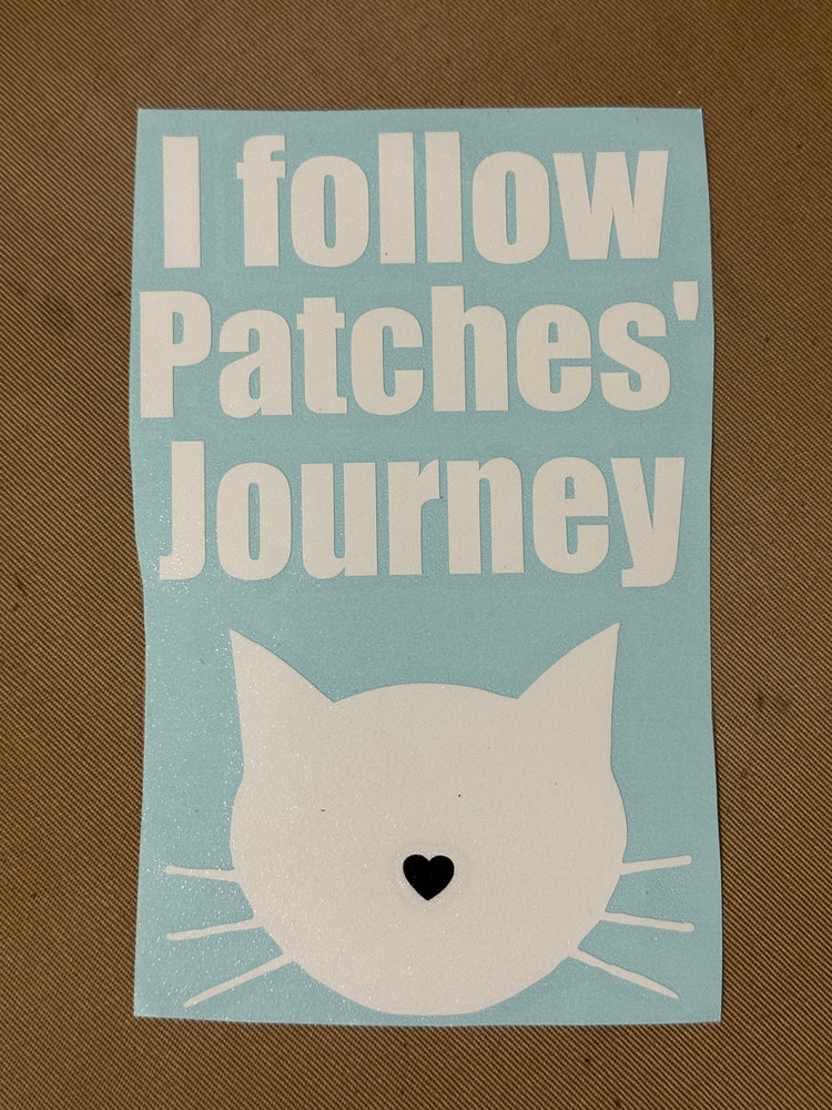 Patches’ Journey Car Decal 5” READY TO SHIP