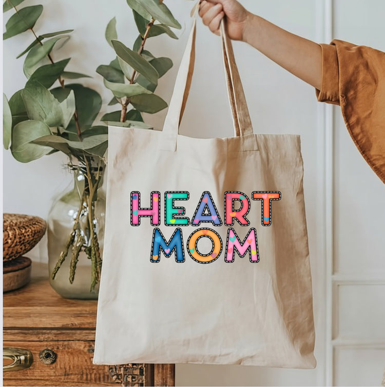 Heart Mom Totebag