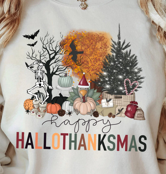 Happy Hallowthanksmas