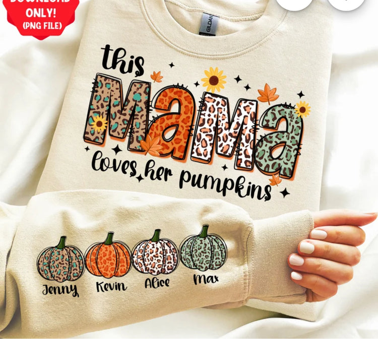 This Mama Loves Her Pumpkins