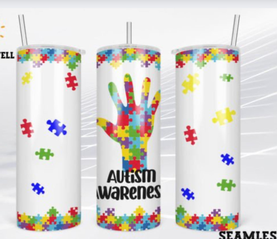 Autism Awareness Hand