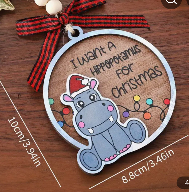 Hippo for Christmas