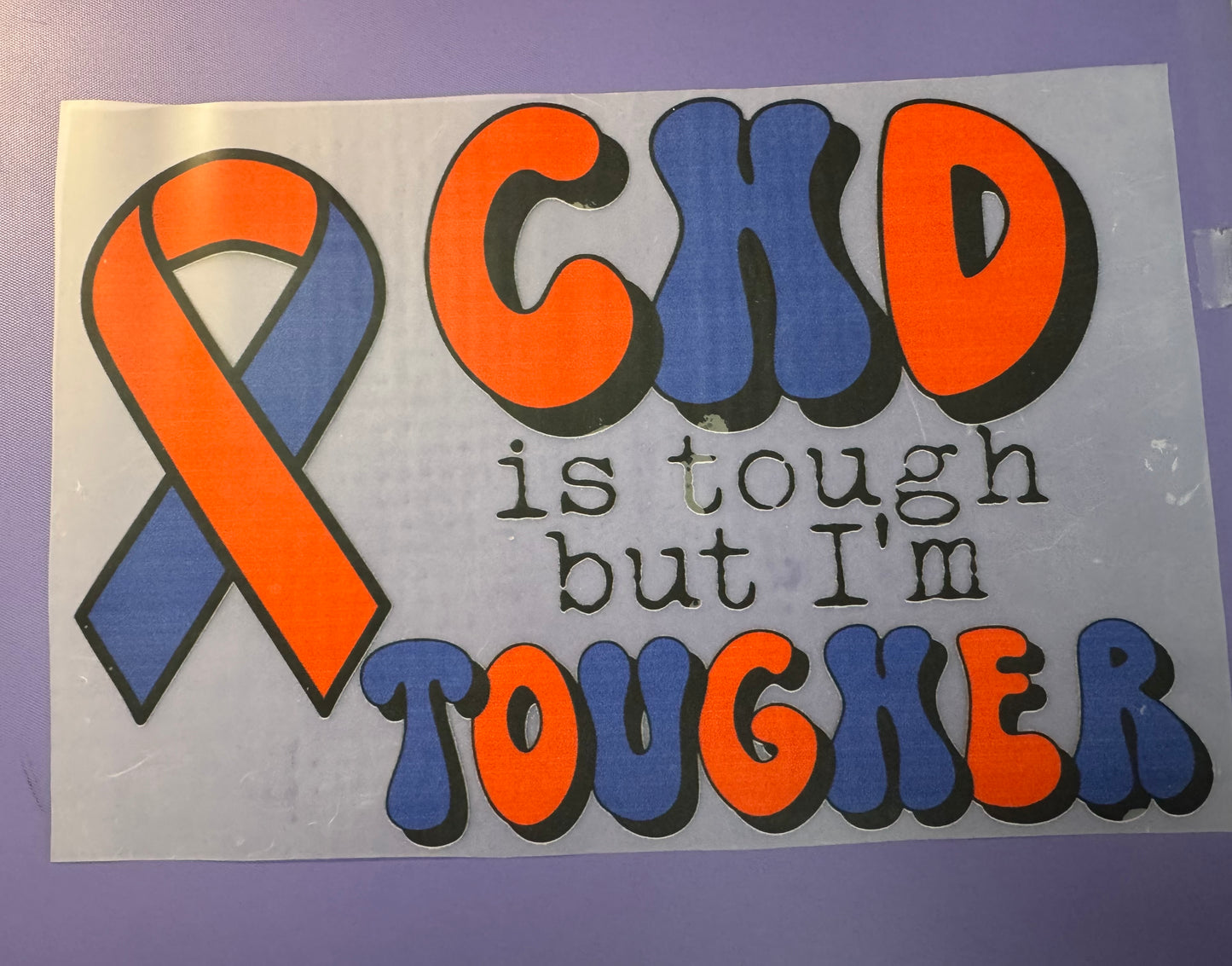 Adult: CHD Is Tough But I'm Tougher