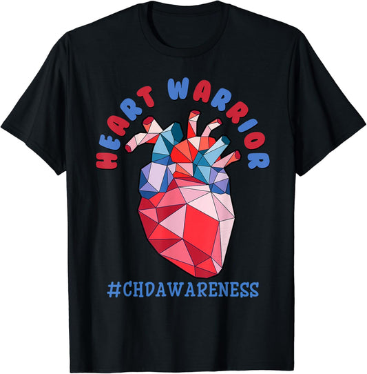 Heart Warrior #CHDAWARENESS - All Sizes