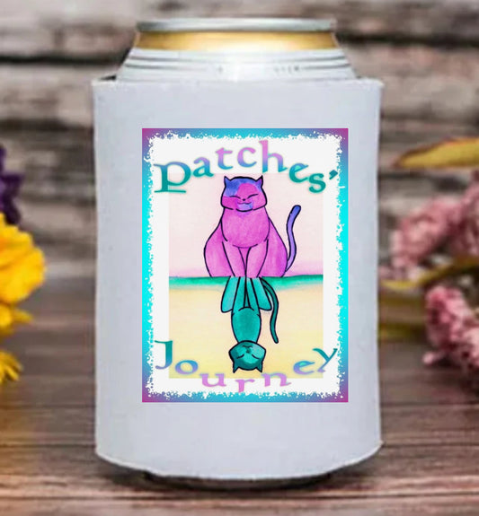 Patches’ Journey Koozie - Color