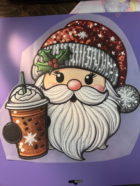 Santa with Frapp