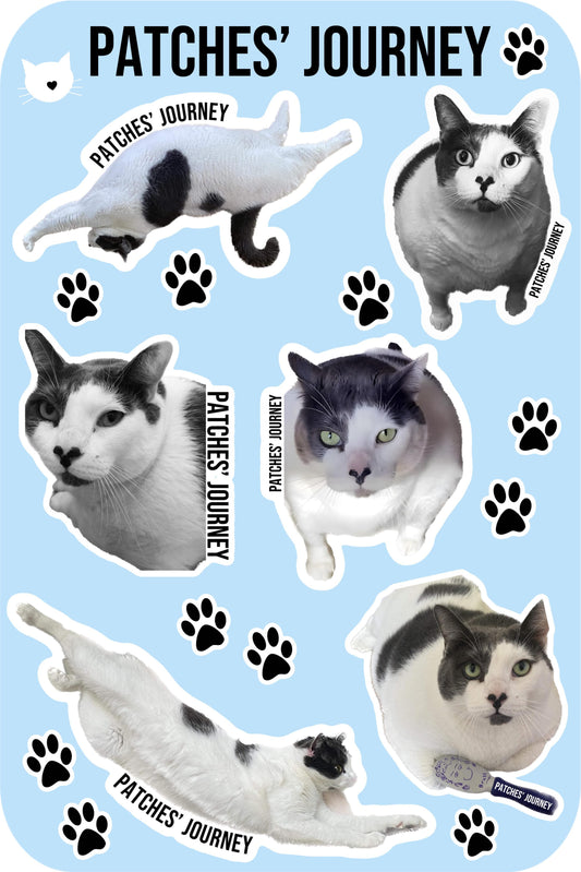 Patches Poses Sticker Sheet