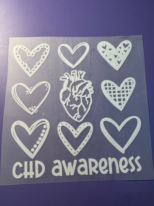 Toddler: CHD Awareness (White)