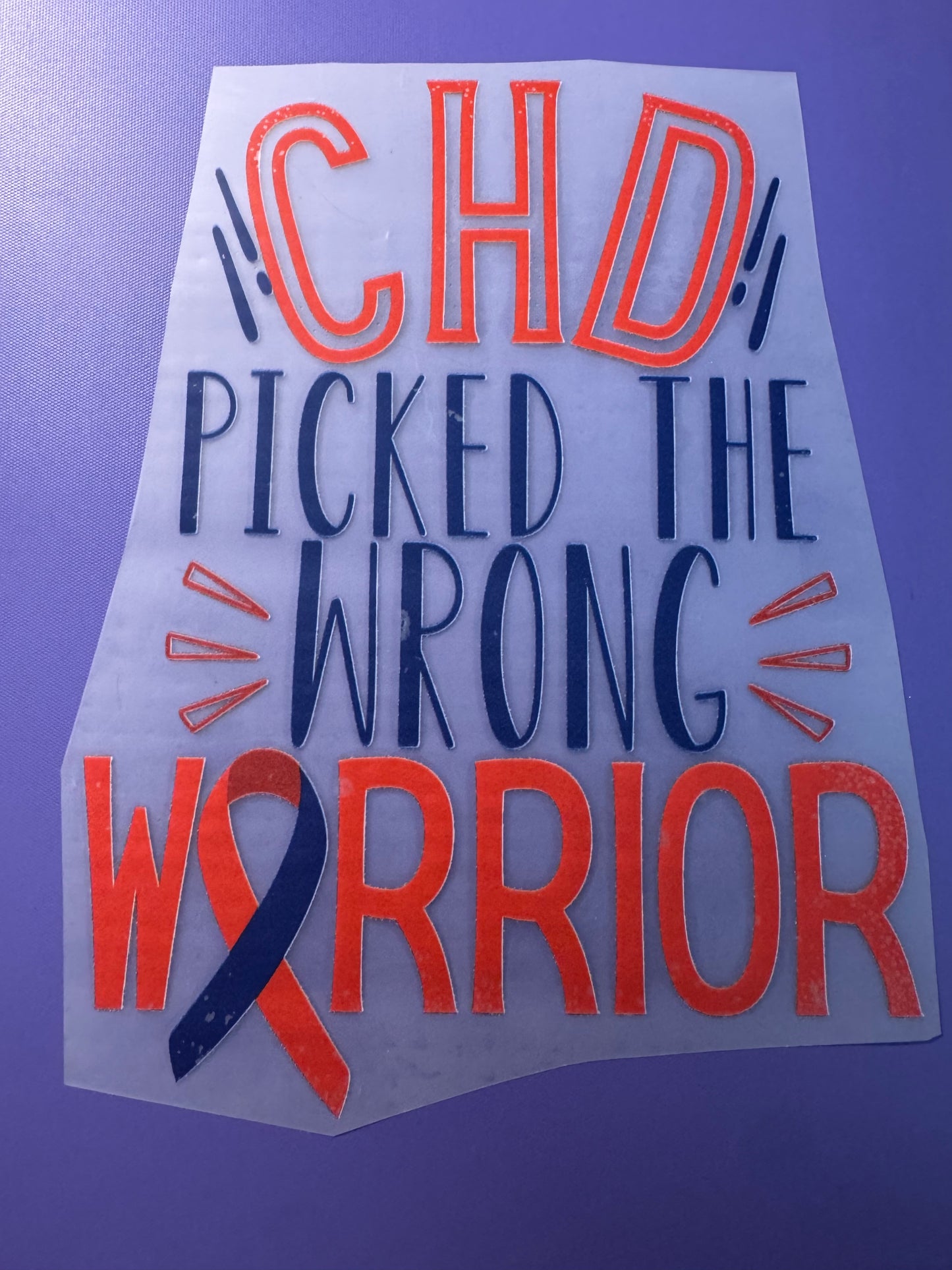 YOUTH: CHD Picked the Wrong Warrior