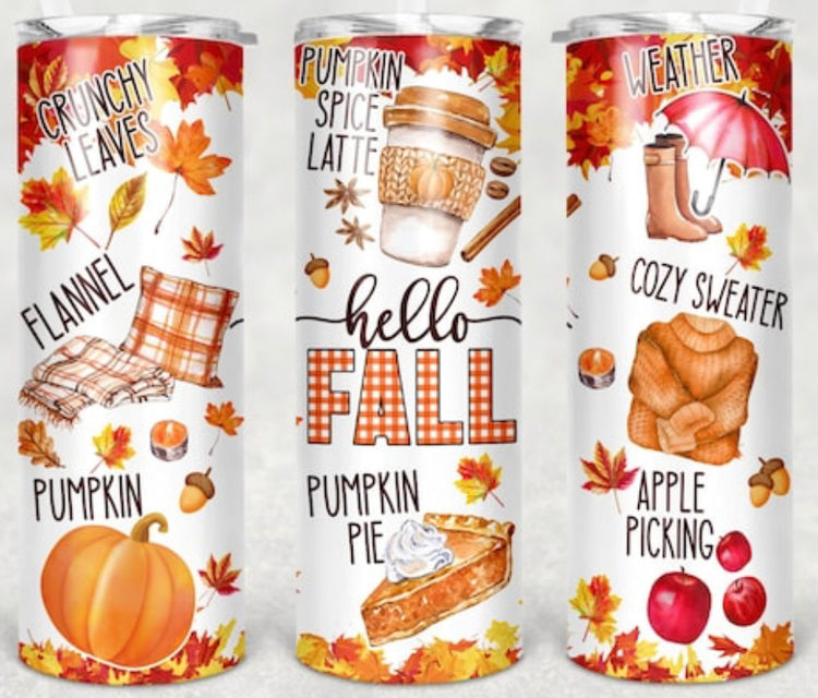 Hello Fall Collage