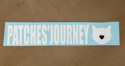 Patches’ Journey Car Decal 7” READY TO SHIP