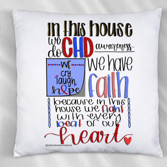 In This House Pillow Case