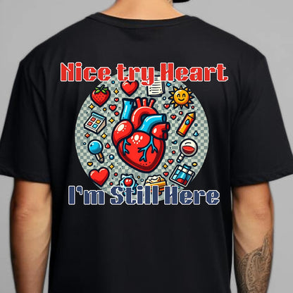 Nice Try Heart (Design on Front) Kid Design