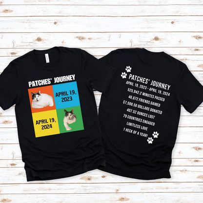 Patches' Journey Anniversary Tee