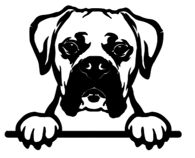 Boxer Car Decal