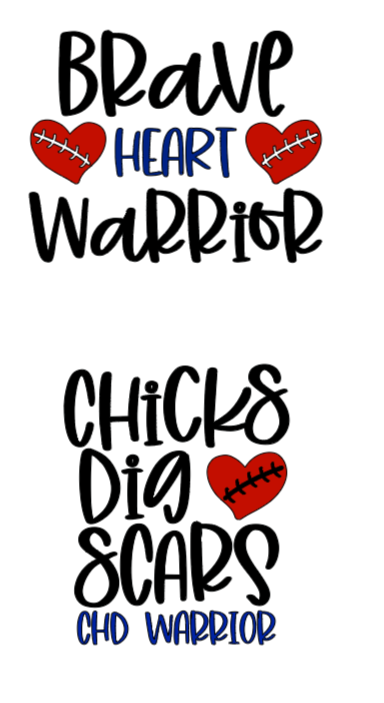 CHD Warrior Decals