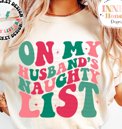 On My Husband's Naughty List