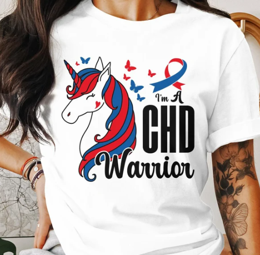 I'm a CHD Warrior Unicorn - All Sizes