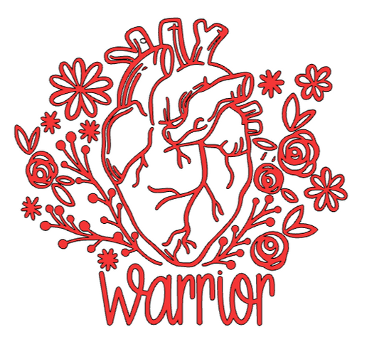 Warrior Car Decal