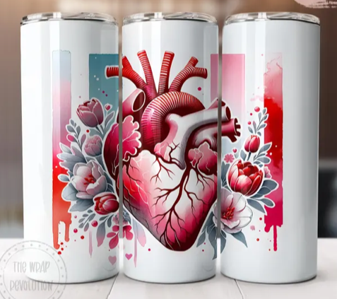 Anatomical Heart Tumbler