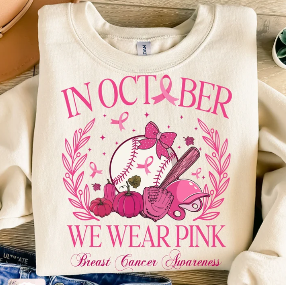 In October We Wear Pink - Baseball