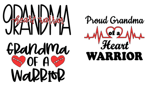 Grandma CHD Car Decals