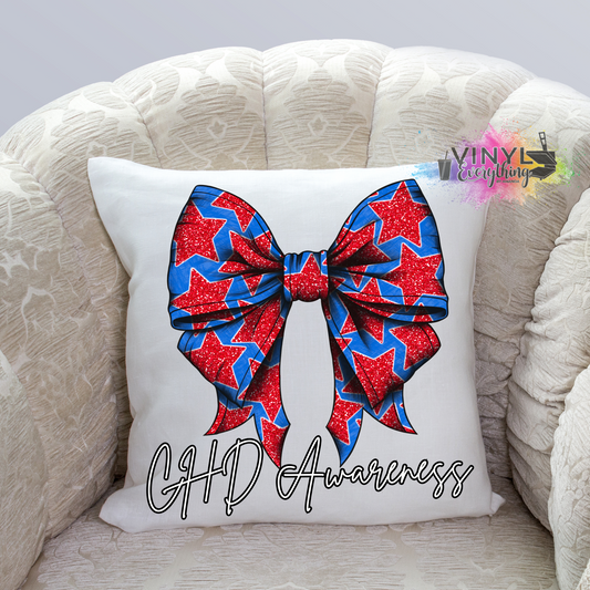 CHD Awareness Pillow Case