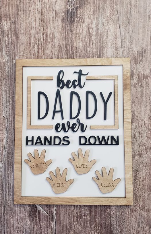 Best Daddy Hands Down