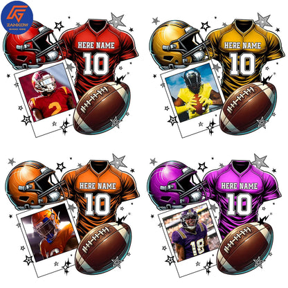 Custom Football Team Photo Apparel