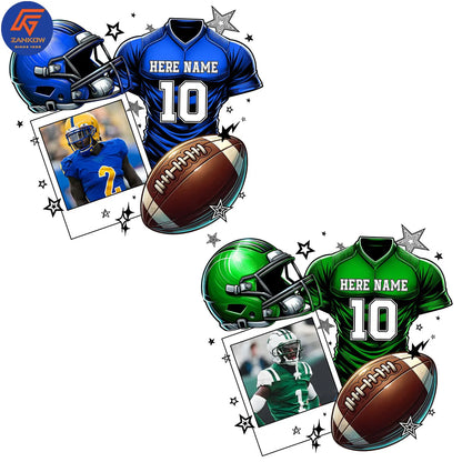 Custom Football Team Photo Apparel